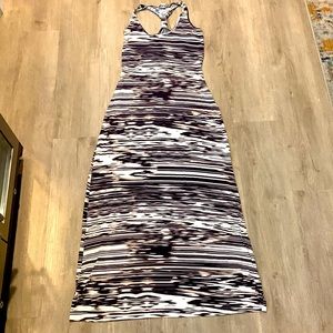 Calvin Klein maxi racer back dress